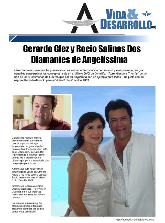 Gerardo Glez y Rocio Salinas